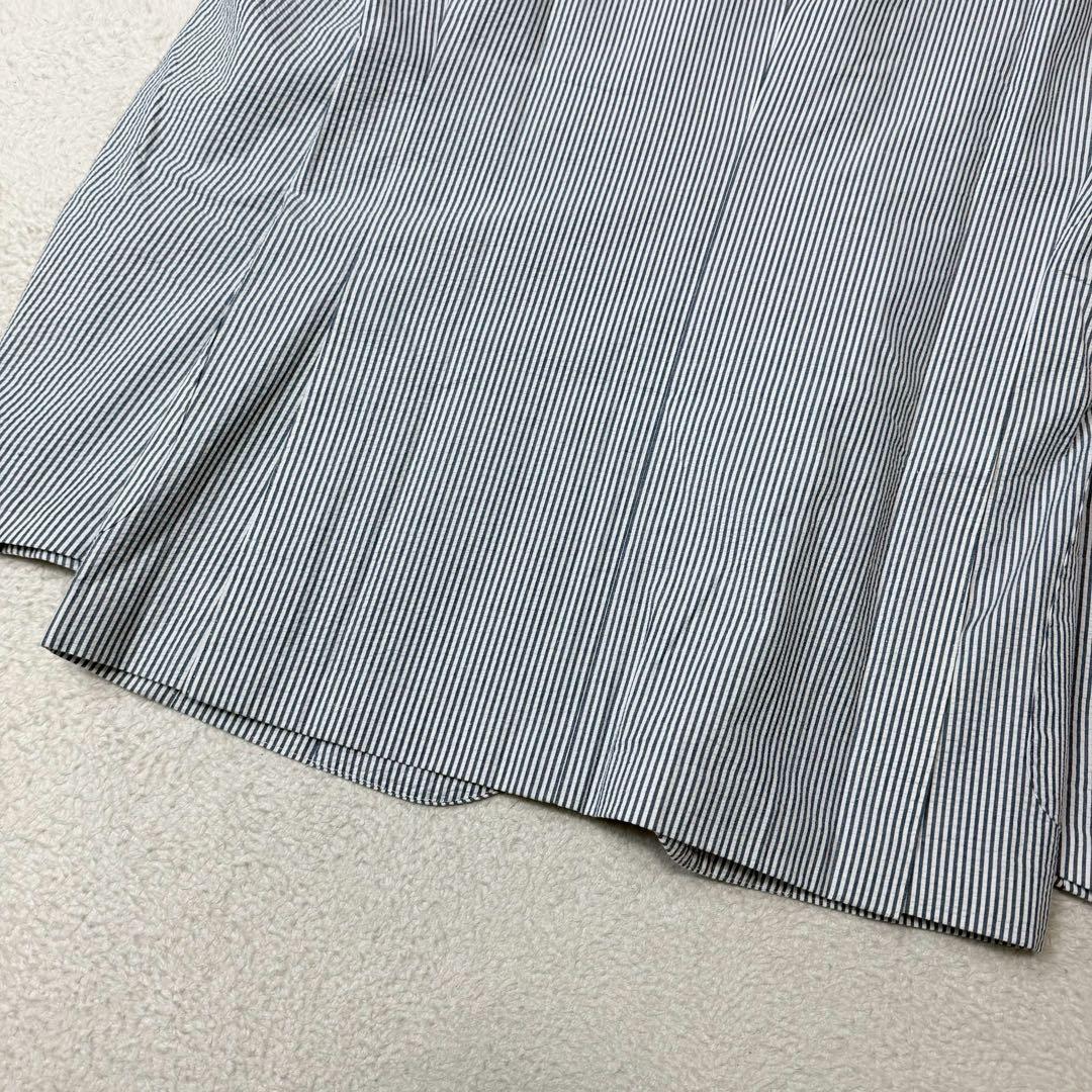 新品 XXL BEAMS F テーラードジャケット シアサッカー 大きいサイズ