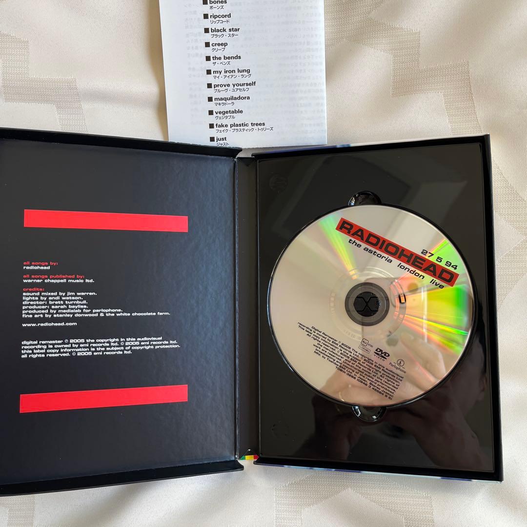 洋楽 DVD RADIOHEAD the astoria london live