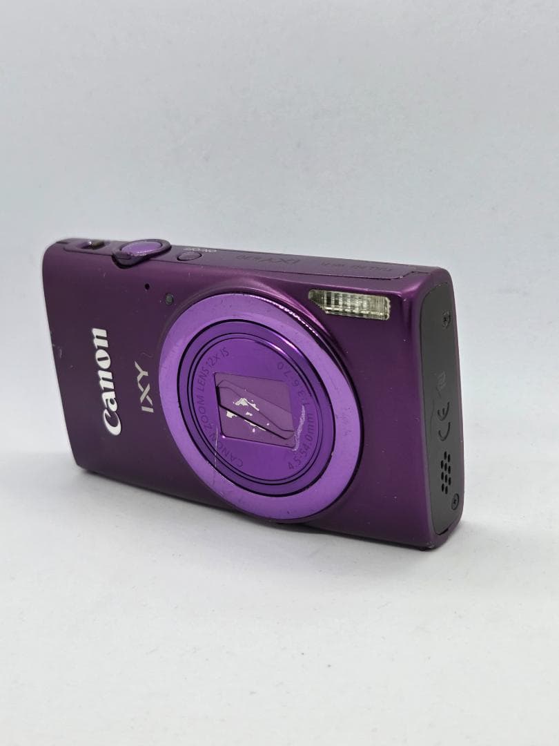 【スマホ転送OK】キャノン Canon IXY 630 パープル デジタルカメラ