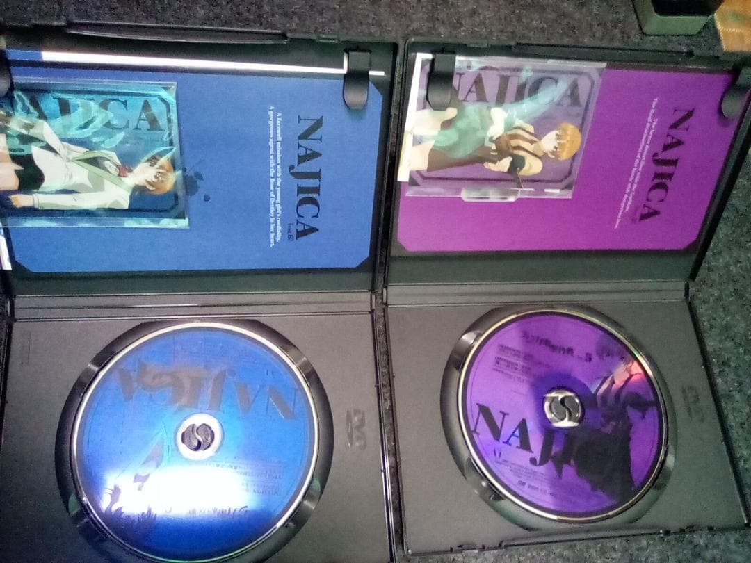 ナジカ電撃作戦　DVD 初回盤 全6巻セット　特典付き