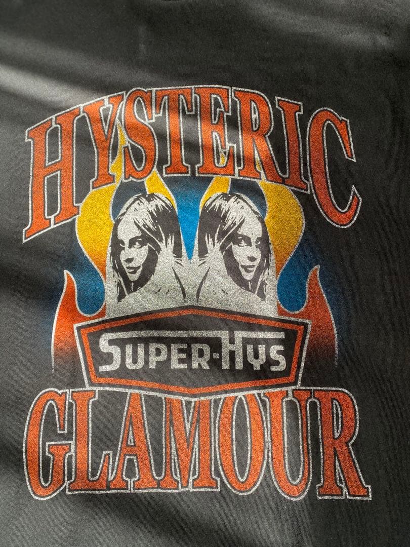 HYSTERIC GLAMOUR FLARE WOMAN Tシャツ Lサイズ