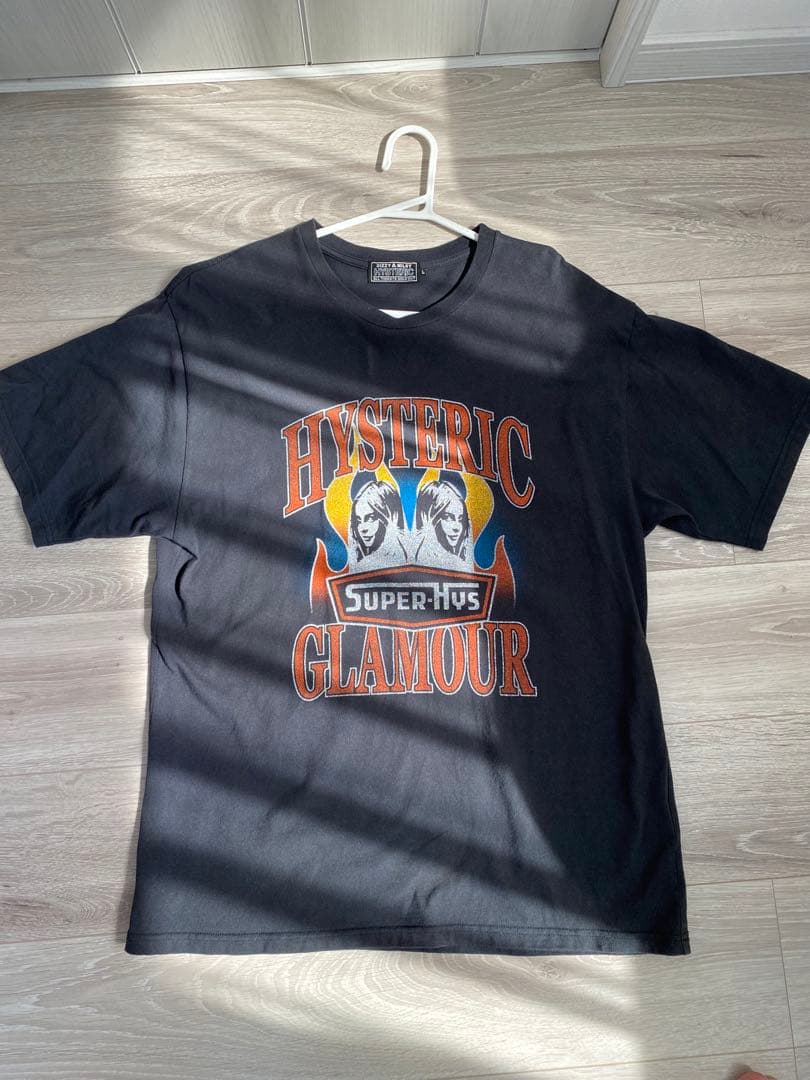 HYSTERIC GLAMOUR FLARE WOMAN Tシャツ Lサイズ