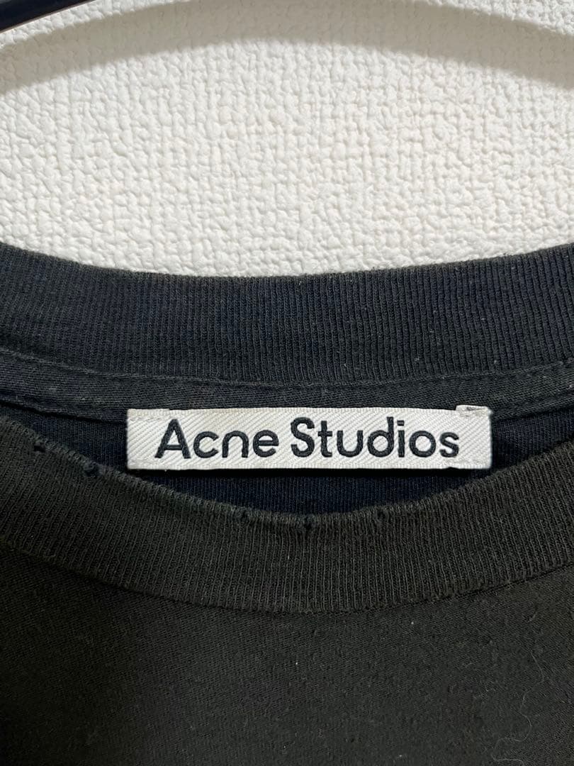 Acne studios ロゴTシャツ リラックスフィット S