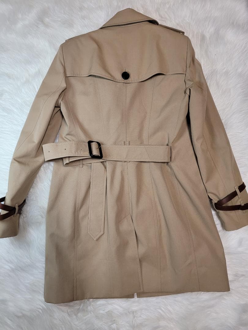 断*中様 【新品】BURBERRY バーバリー　ベージュ トレンチコート チェッ