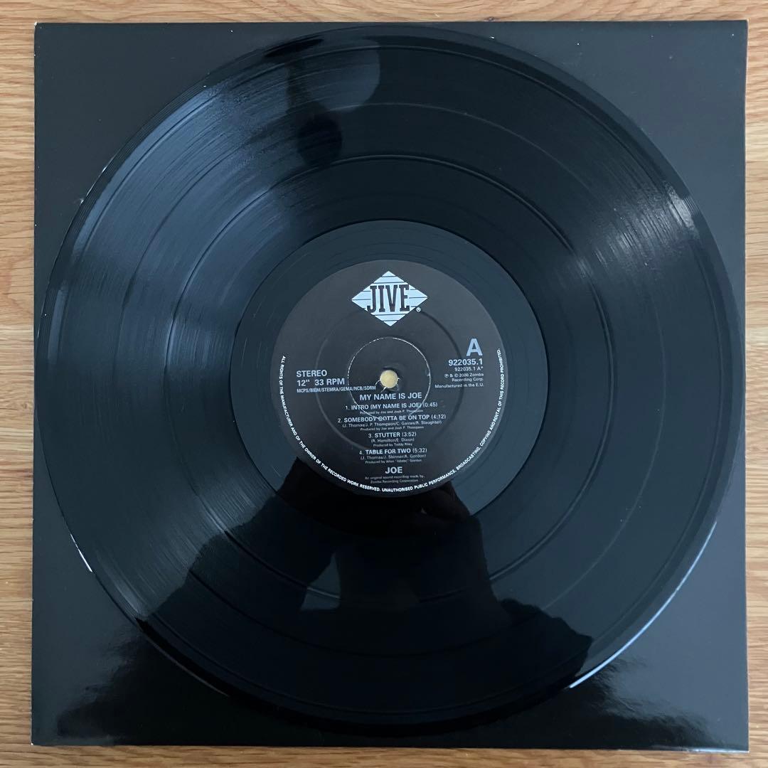 Joe – My Name Is Joe アナログレコード LP