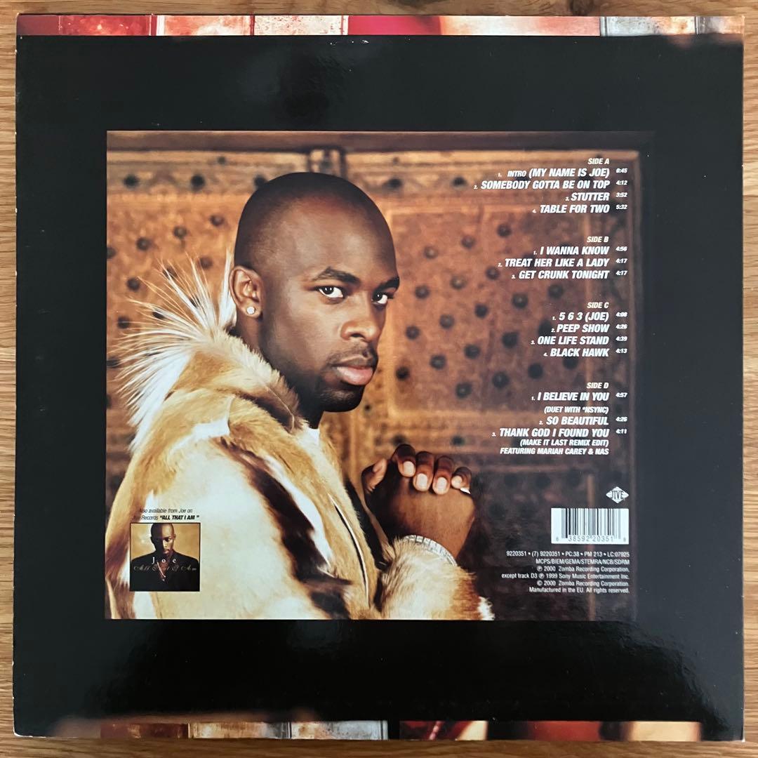 Joe – My Name Is Joe アナログレコード LP