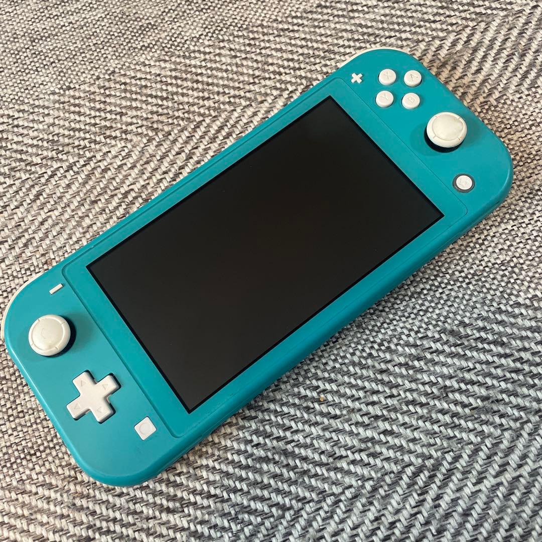 [ジャンク品]Nintendo Switch Lite ターコイズ 本体のみ