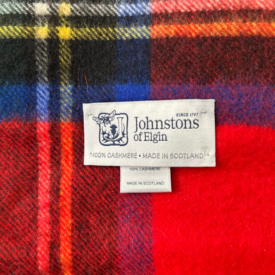 【こまつ】JOHNSTONS／大判ストール