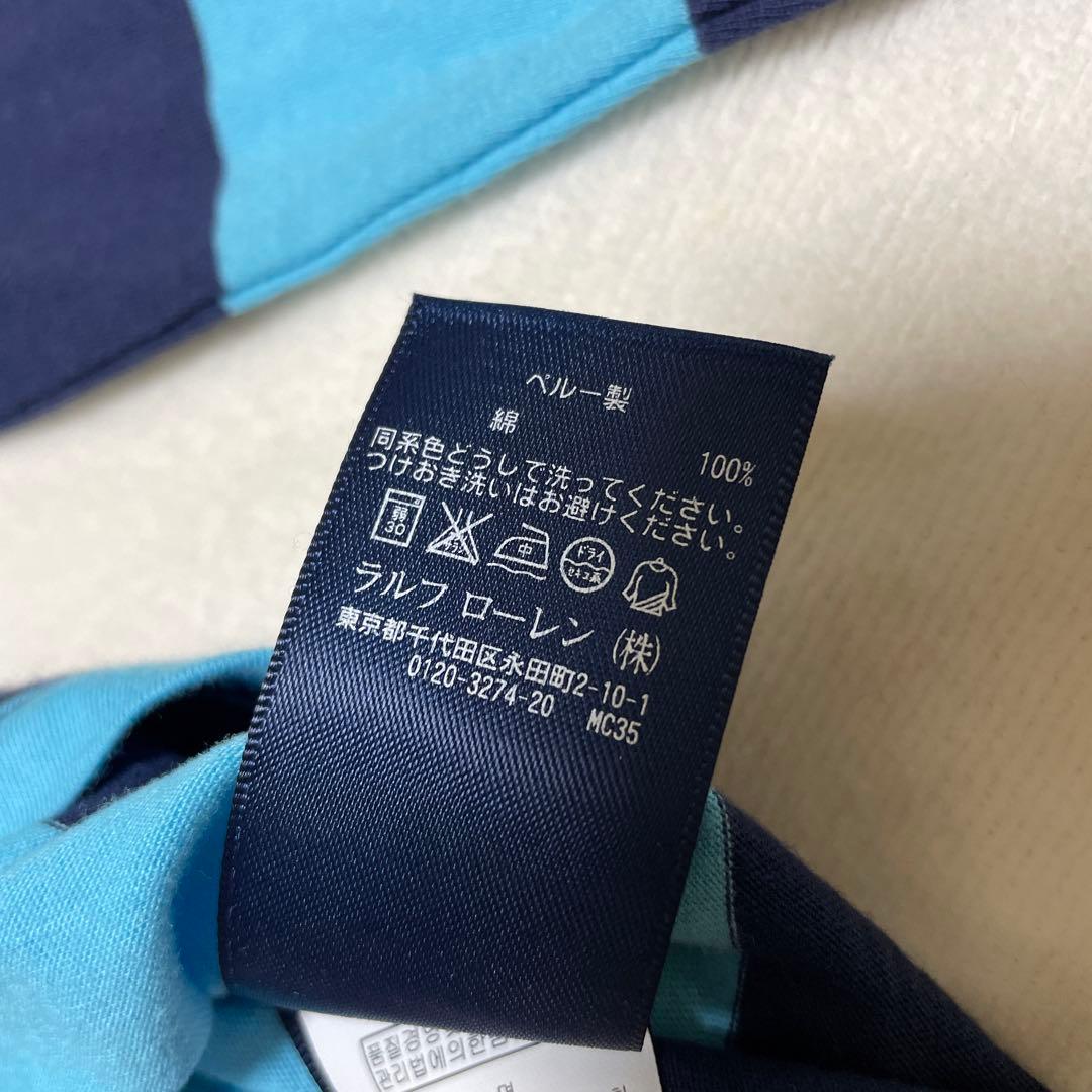 【新品】バーバリー80cm黒ワンピースとラルフローレン 90cmブルーワンピース