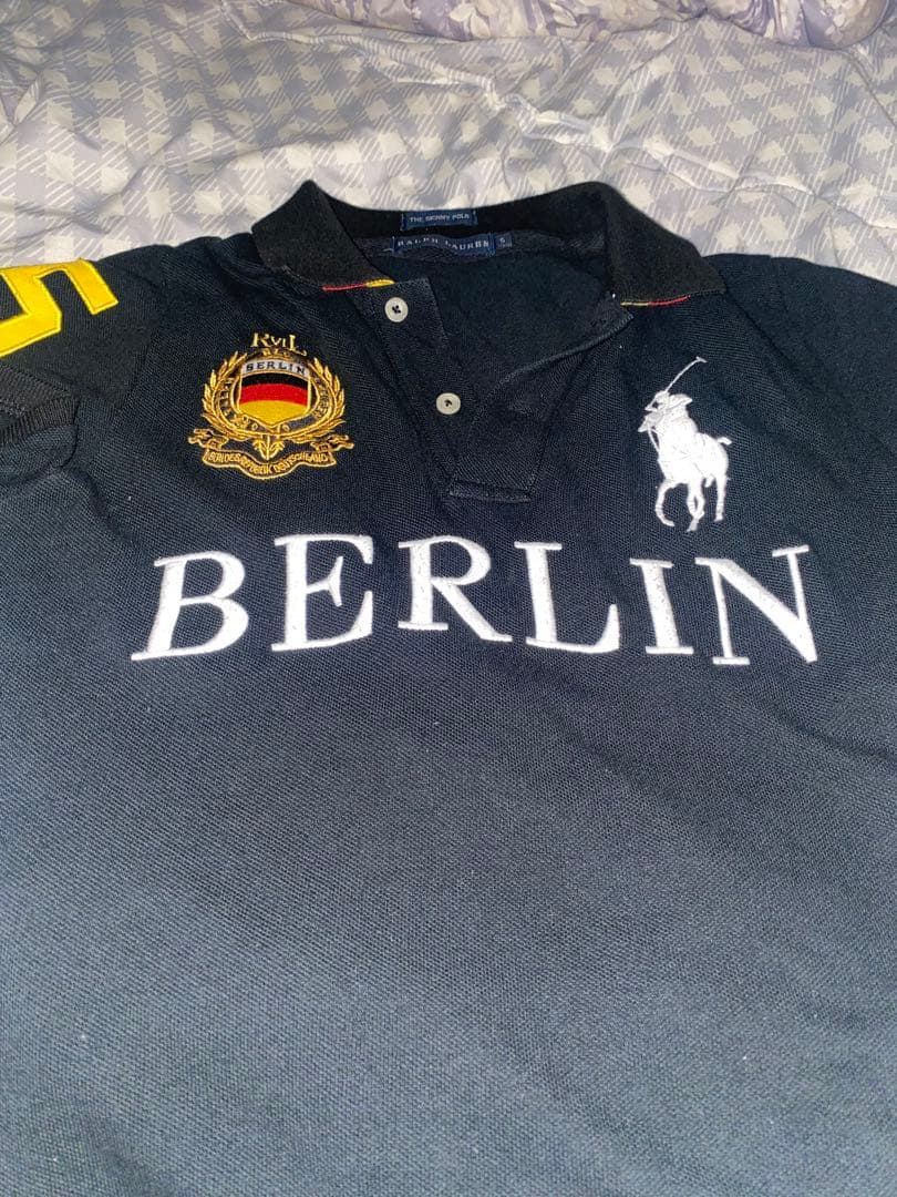 希少 Polo Ralph Lauren XSサイズ ビックポニー 刺繍swag