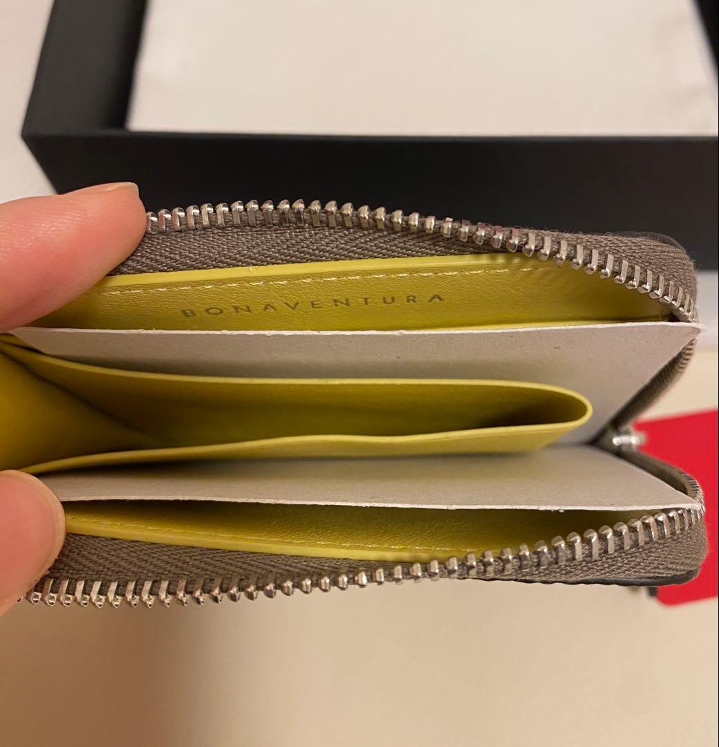 極美品☆BONAVENTURA ボナベンチュラ L字ジップ ウォレット