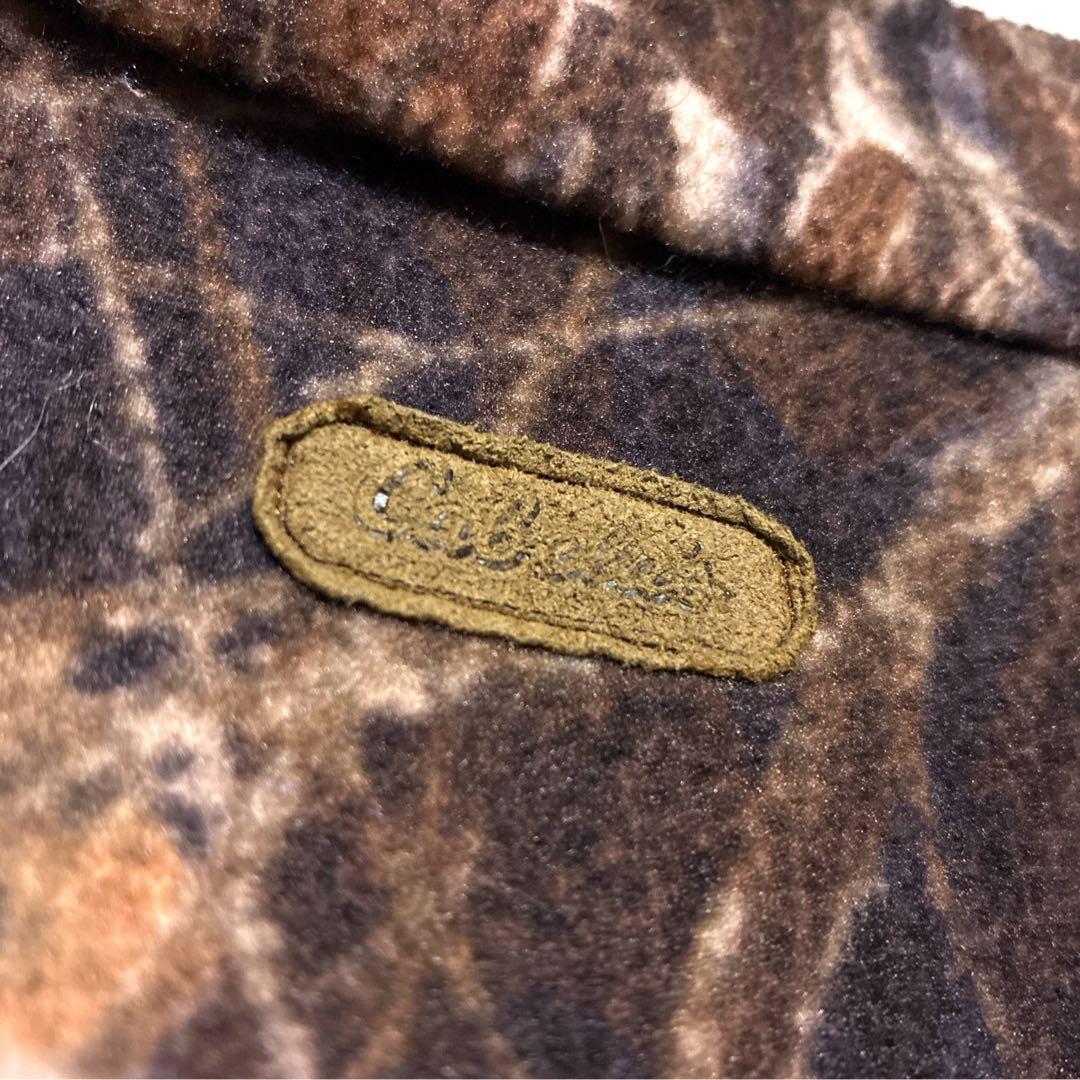 Cabela’s USA製 リアルツリー フリースベスト L フルジップ 90s
