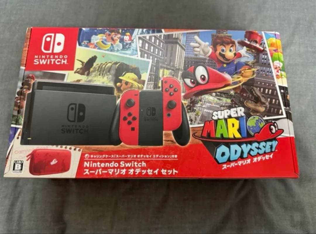 【新品未開封品】Nintendo Switchスーパーマリオオデッセイ　限定版
