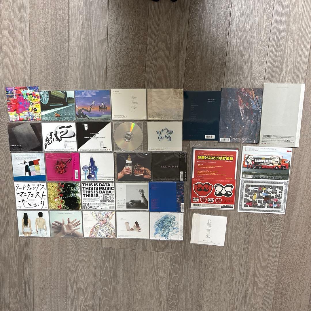 RADWIMPS CD＋DVDまとめ売り