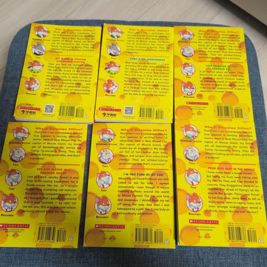 Geronimo Stilton 1.3-20, 19冊セット、洋書、児童書