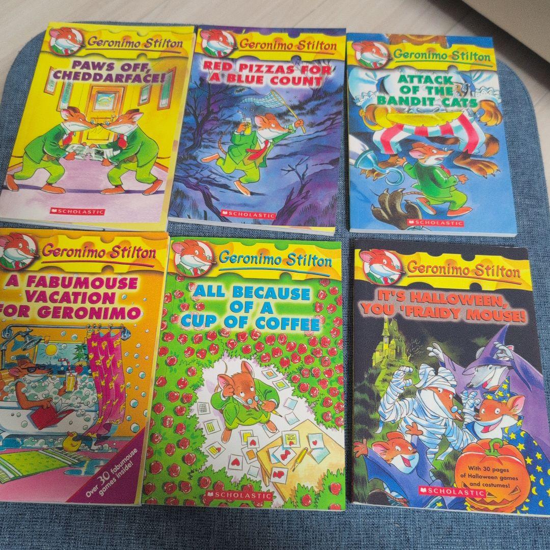 Geronimo Stilton 1.3-20, 19冊セット、洋書、児童書