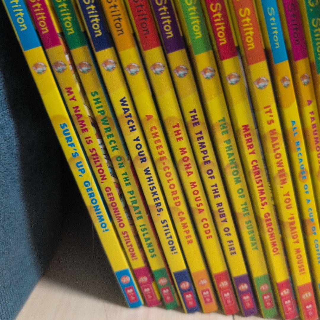 Geronimo Stilton 1.3-20, 19冊セット、洋書、児童書