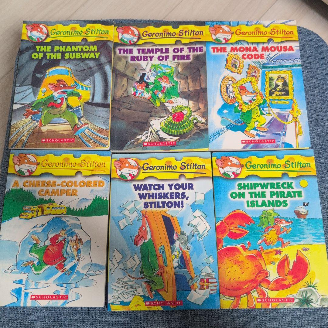 Geronimo Stilton 1.3-20, 19冊セット、洋書、児童書