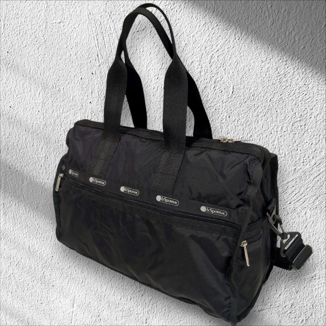 美品 LeSportsac 2way ボストンバッグ ハンドバッグ ショルダー