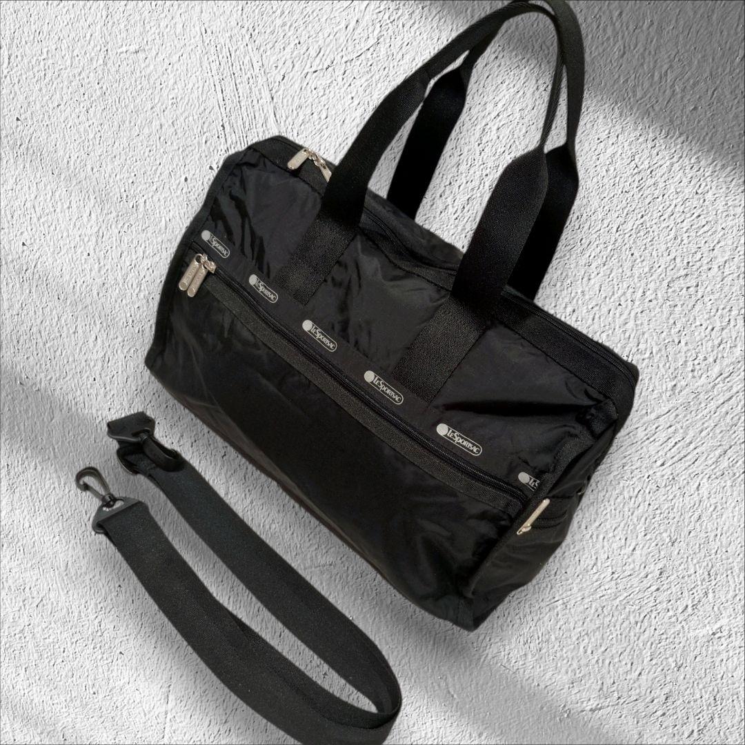 美品 LeSportsac 2way ボストンバッグ ハンドバッグ ショルダー