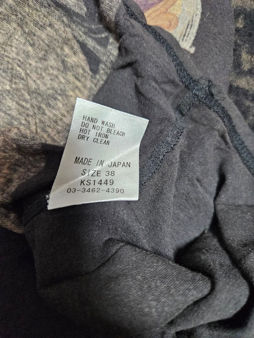 ShareSpirit アシンメトリースカルカットソーTシャツ