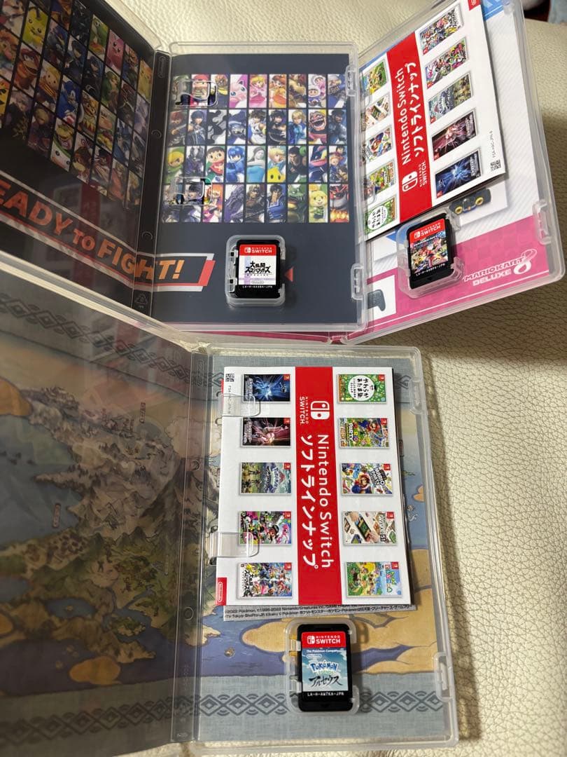 大乱闘スマブラスペシャル、マリカDX8、アルセウス、パワプロ4点セット