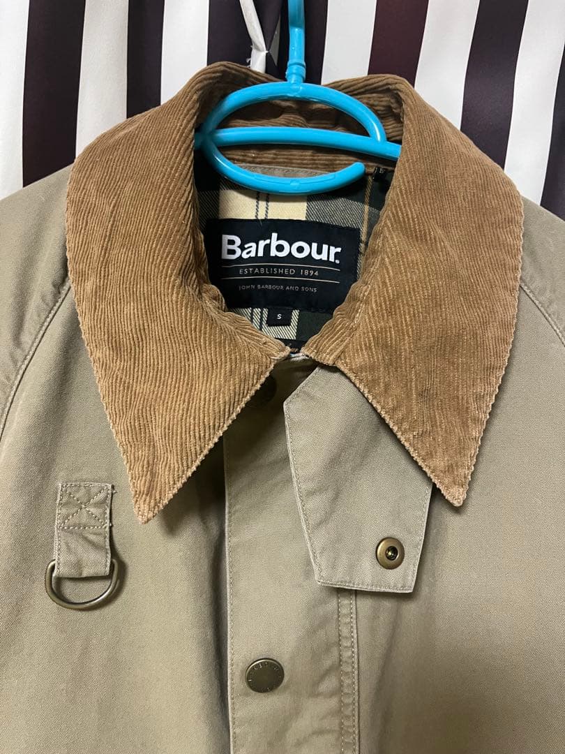 Barbour スペイ ノンオイルジャケット