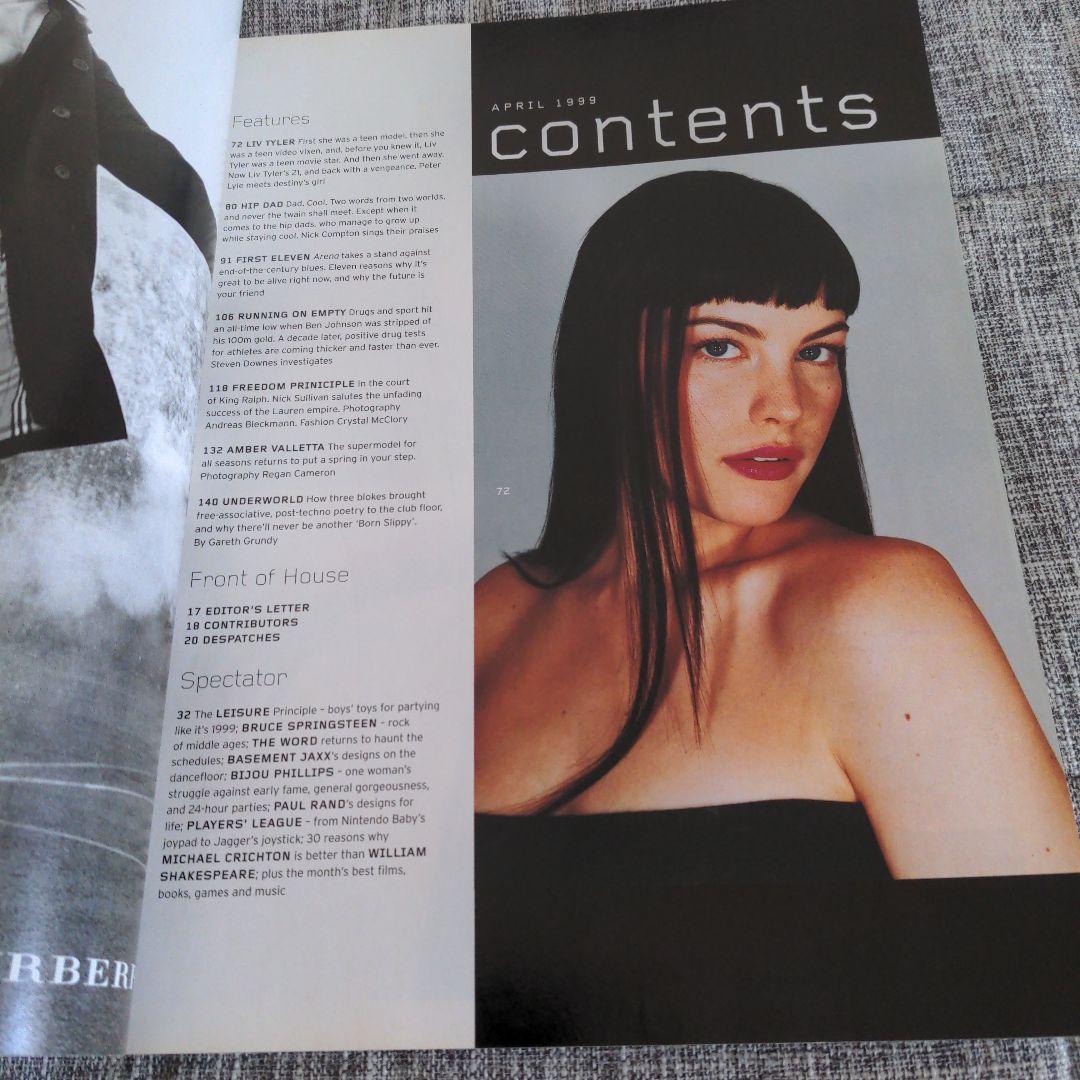 その他 Arena april 1999 Amber Valletta
