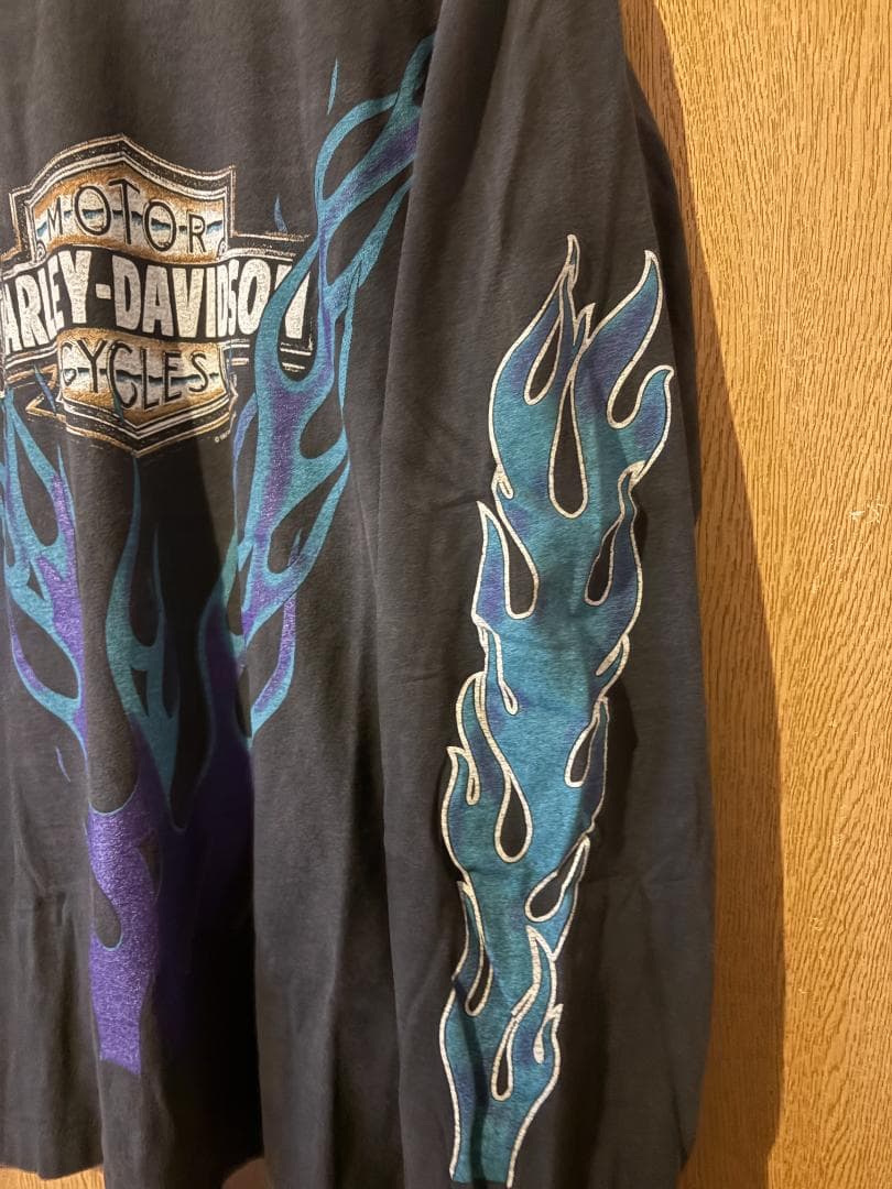 タ*モ様 ハーレーダビッドソン Harley-Davidson フレイム ロンT
