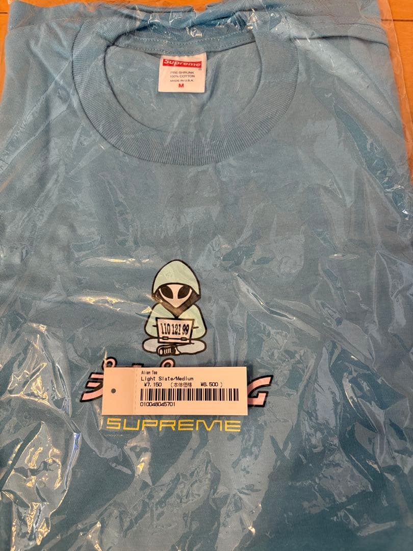 SUPREME Alien Tee ライトスレート 未使用サイズM シュプリーム