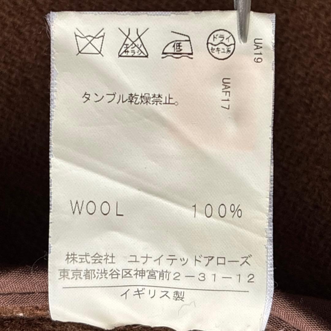 英国製■Raw-tex ムーアブルック ヘリンボーン ウール ダッフルコート