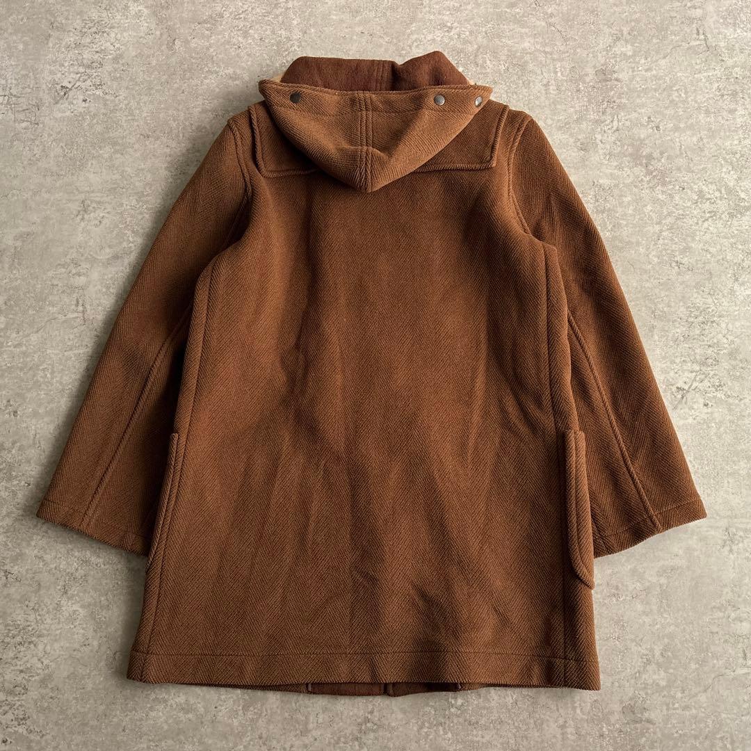 英国製■Raw-tex ムーアブルック ヘリンボーン ウール ダッフルコート