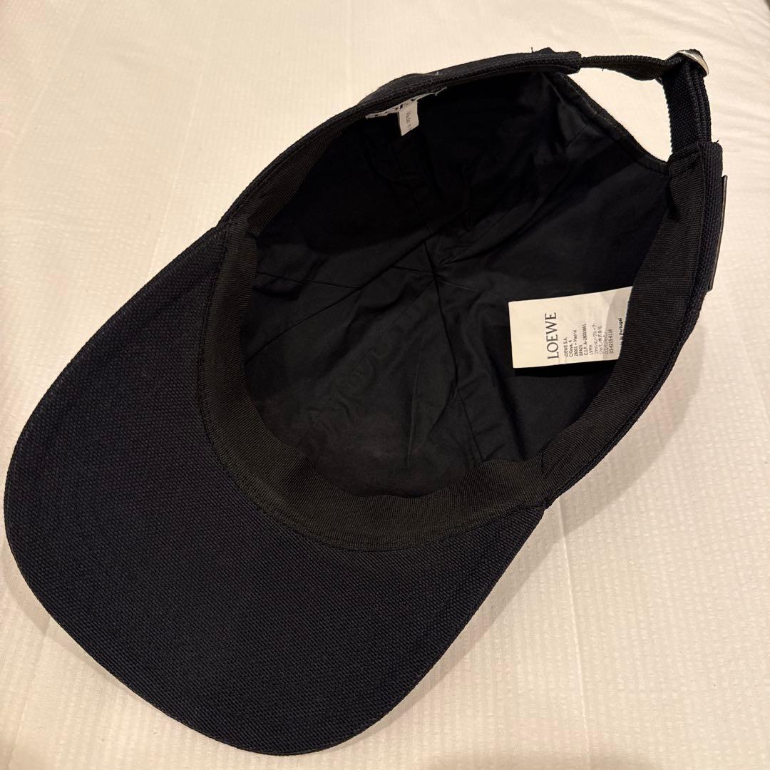 LOEWE キャップ　ブラック