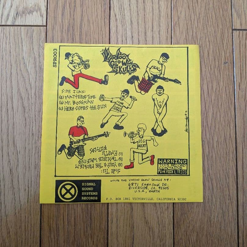 Voodoo Glow Skulls/ Who Is, This Is?レコード