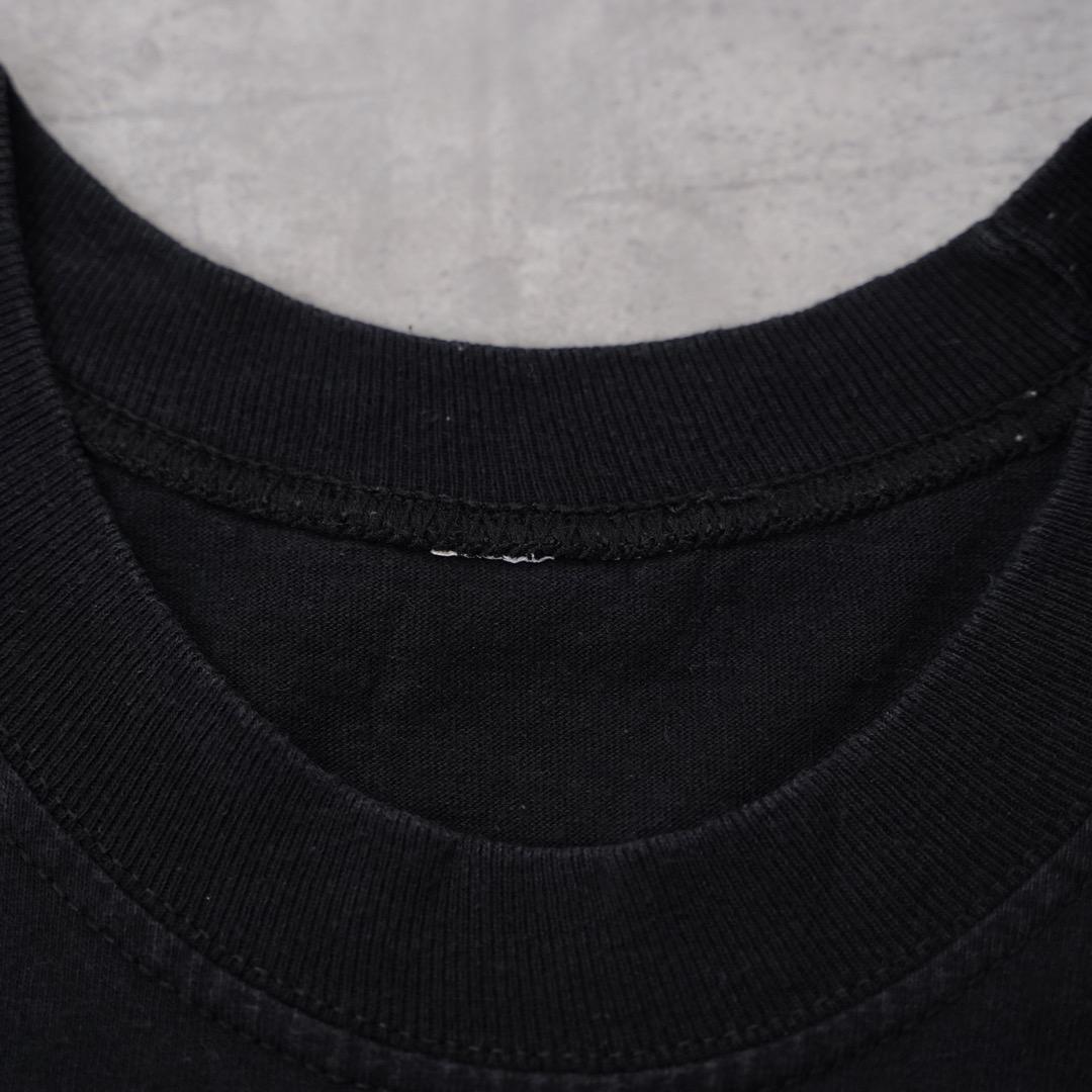 ハーレーダビッドソン ノースリーブ Tシャツ バイク 古着 L 黒 14410