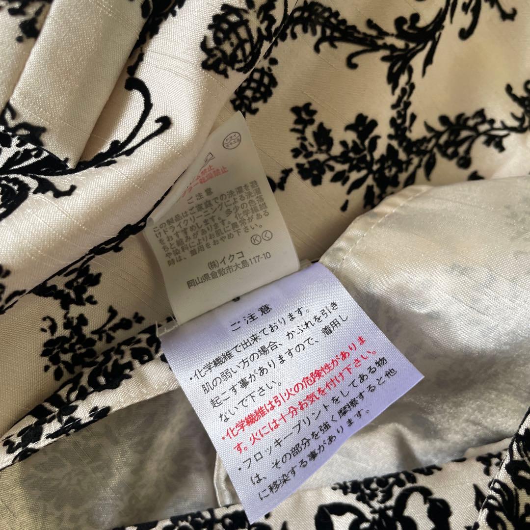 IKUKO 花柄長袖　ジャケット　サイズ2