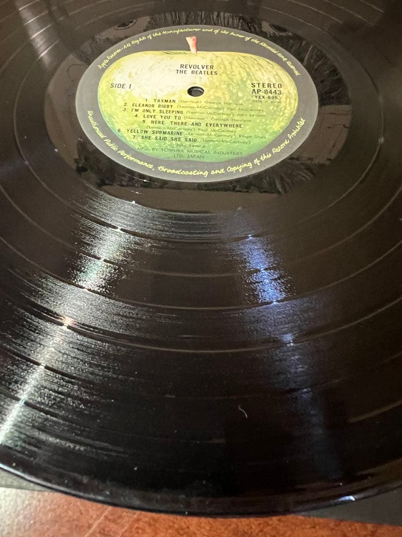 1969年Apple AP-8443 洋楽レコード　ビートルズ リボルバー