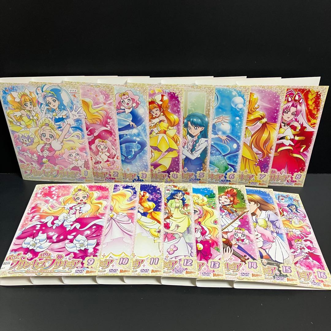 Go!プリンセスプリキュア! レンタルDVD アニメ 全巻完結セット