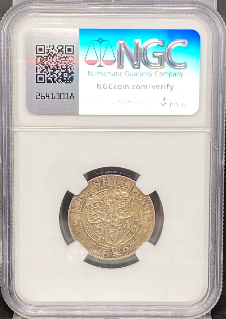 コレクション 1897 G.BRITAIN 1S MS 63 NGC
