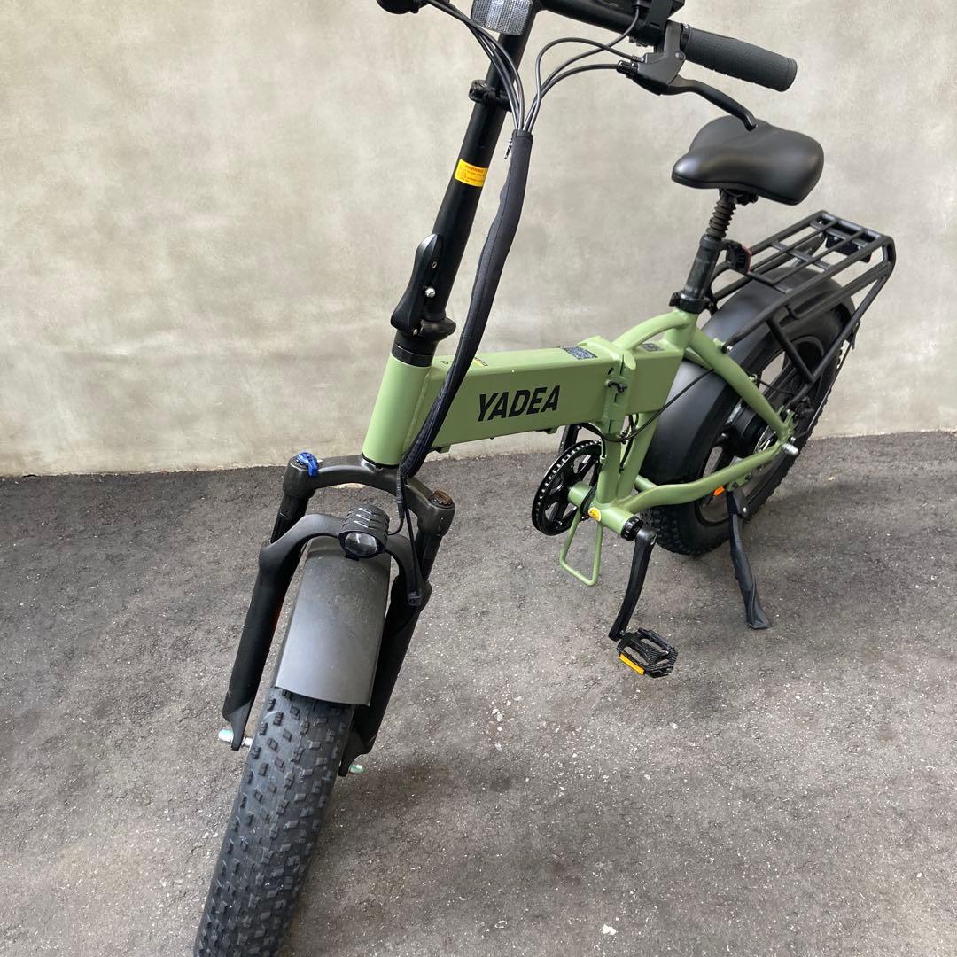 YADEA 電動アシスト自転車 グリーン
