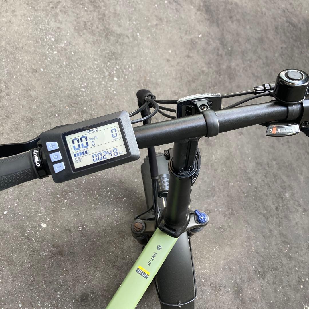 YADEA 電動アシスト自転車 グリーン