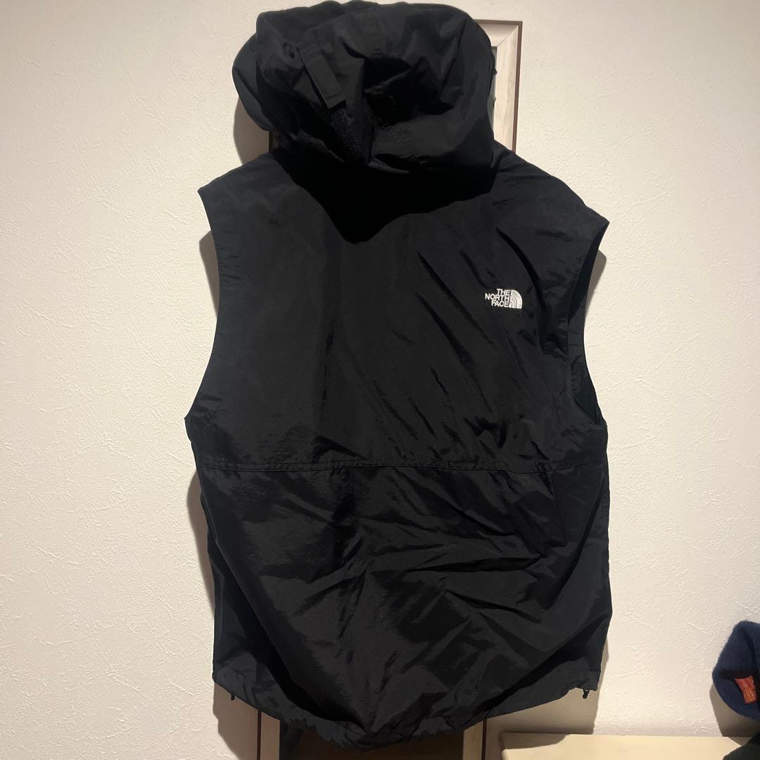 THE NORTH FACE フード付きベスト L ブラック