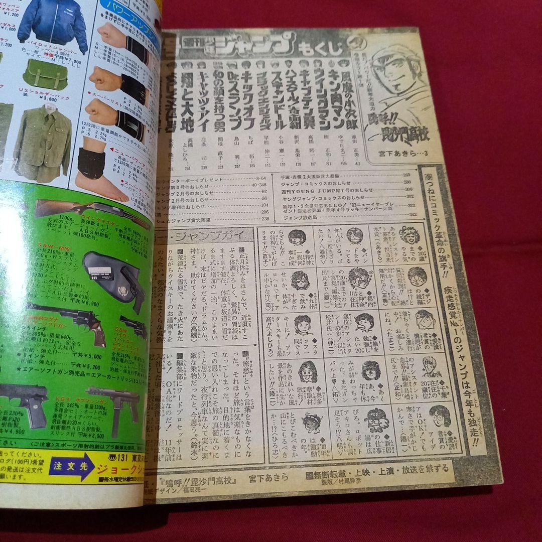 【当時物美品】週刊 少年 ジャンプ 1983年7号 漫画 アニメ