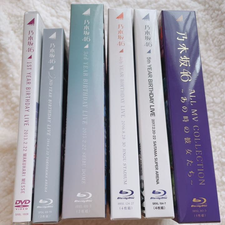 乃木坂46BIRTHDAYLIVE 2nd〜5th+1stDg+あの時の彼女たち