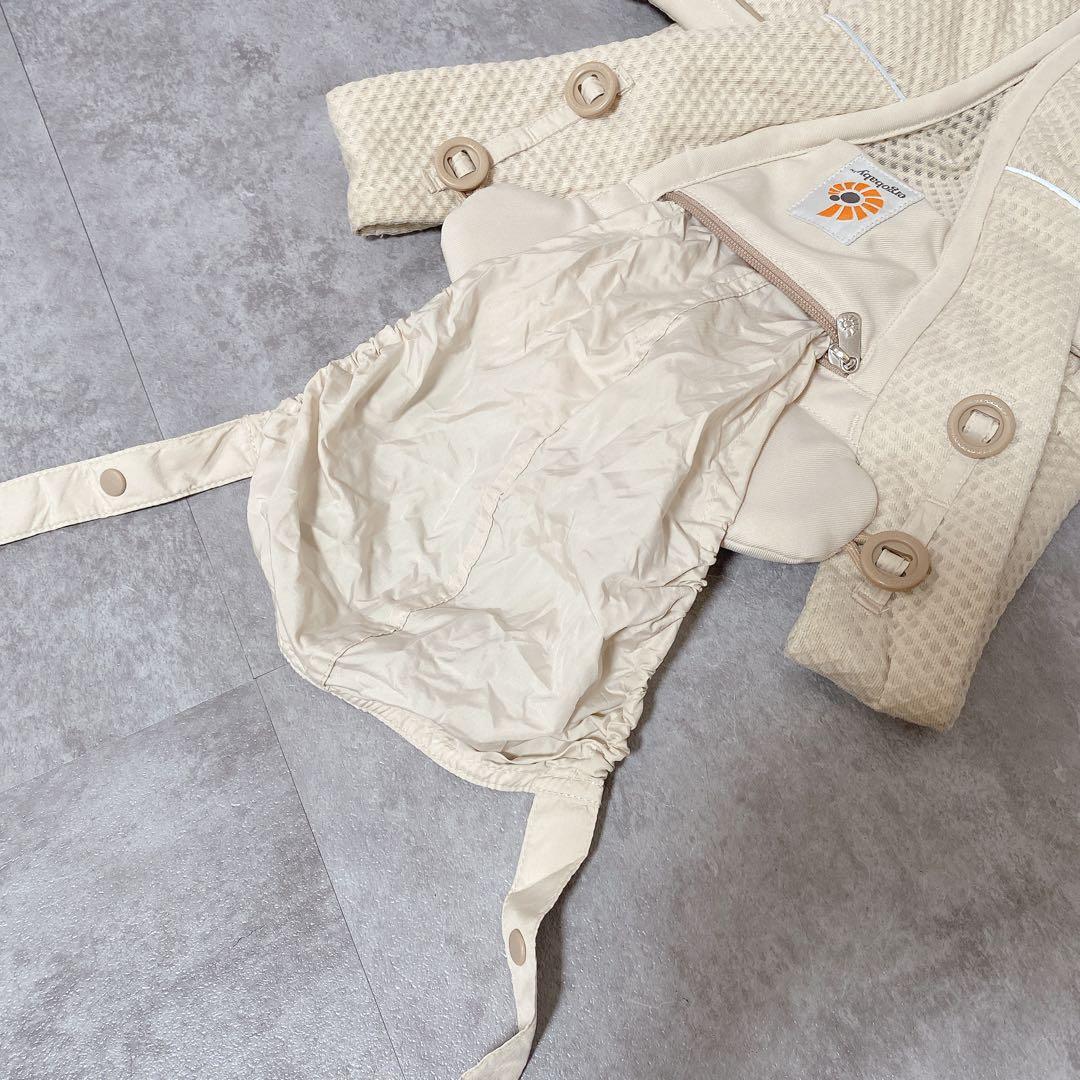 【美品】エルゴ ergo オムニブリーズ 抱っこ紐 ナチュラルベージュ