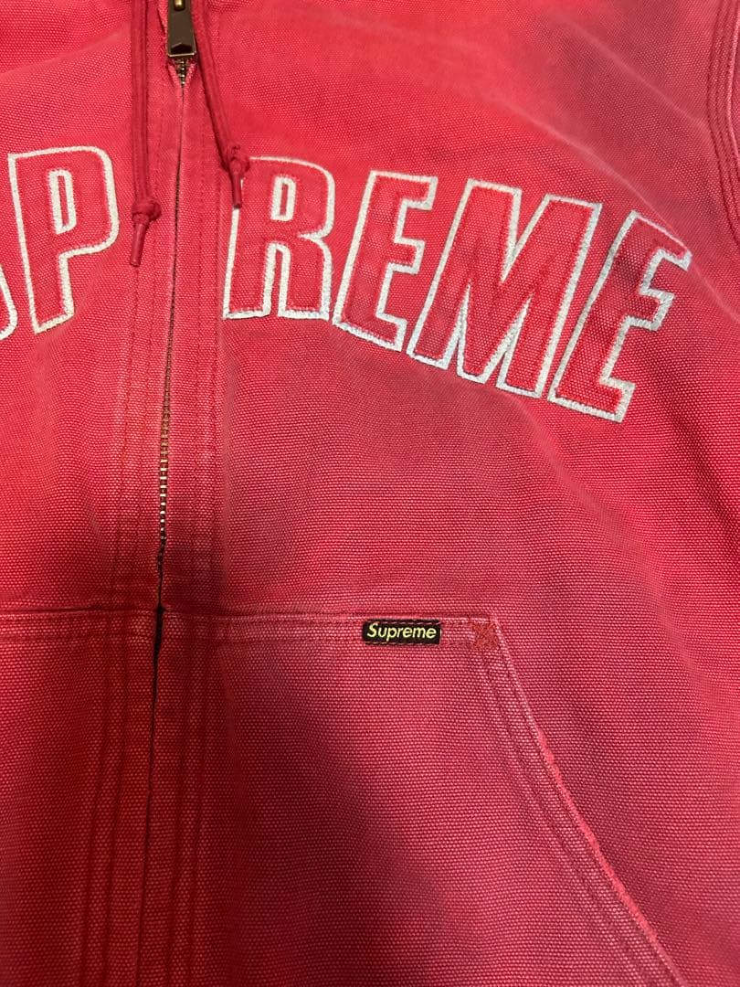 ジャケット・アウター Supreme reflective arc hood work jacket