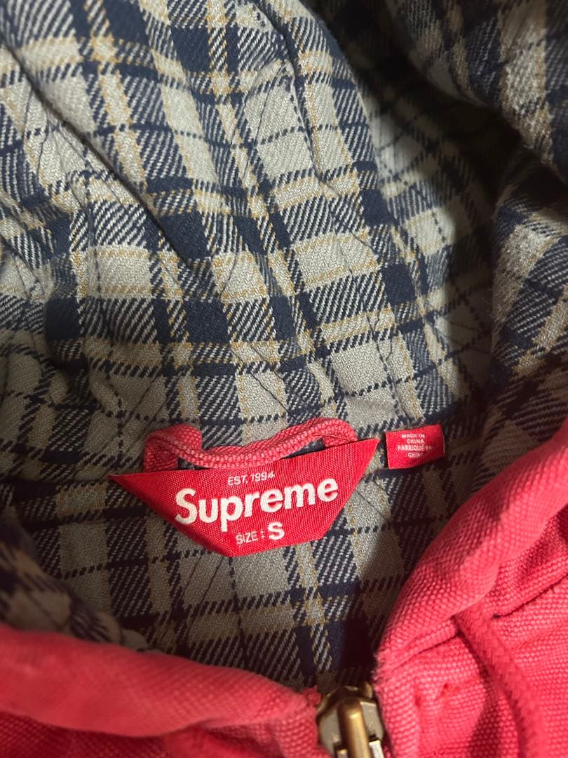 ジャケット・アウター Supreme reflective arc hood work jacket