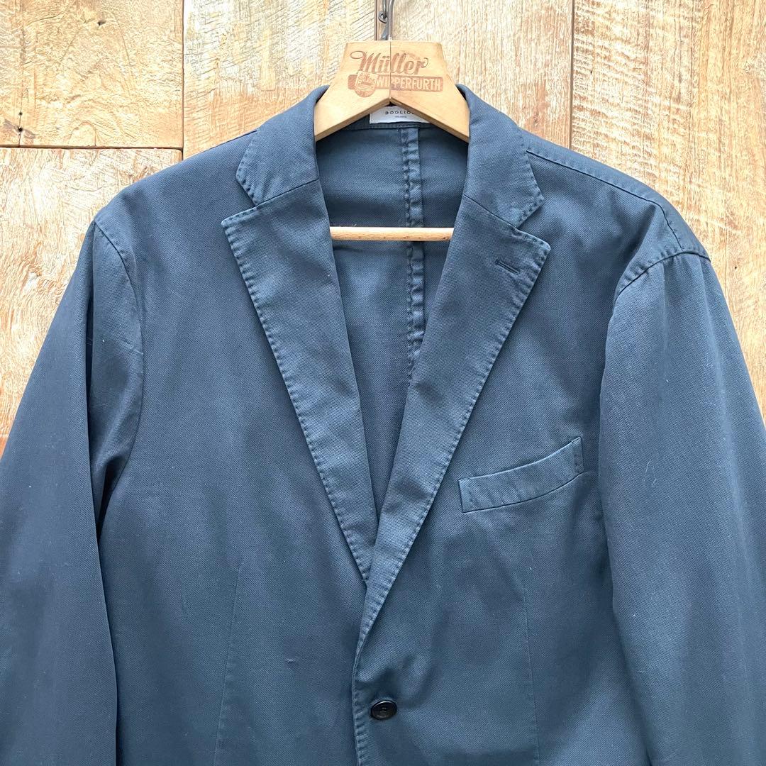 【美品】BOGLIOLI ボリオリ LINEA テーラード ジャケット 52