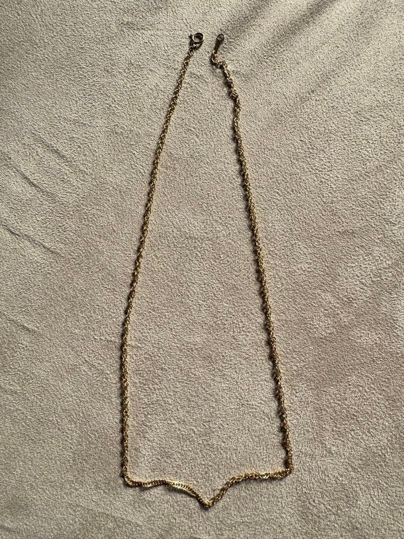 アヴァランチ avalanche ゴールドチェーンネックレス10K 50cm
