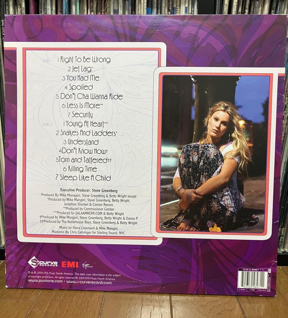 レア盤　JOSS STONE/mind body & soul(LP)